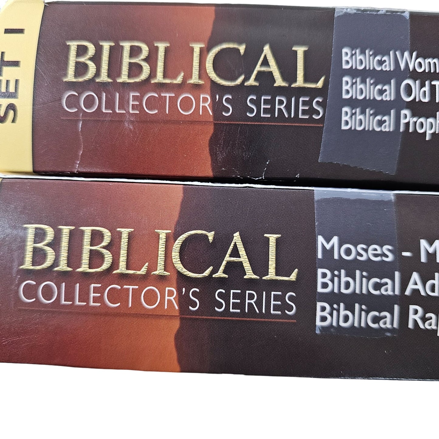 Biblical Collectors Series Set 1 & 2 DVDs