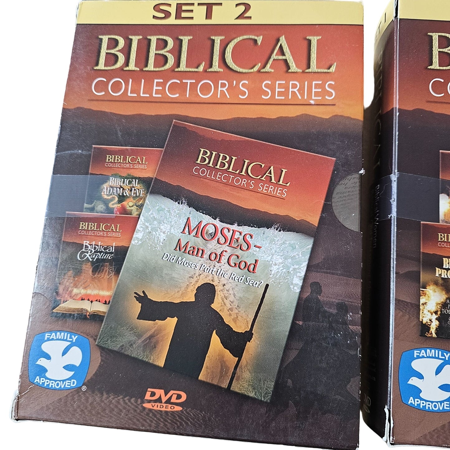Biblical Collectors Series Set 1 & 2 DVDs