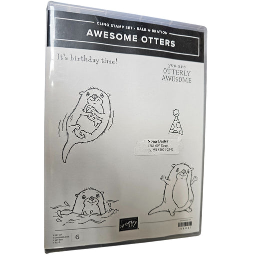 Stampin Up! Awesome Otters