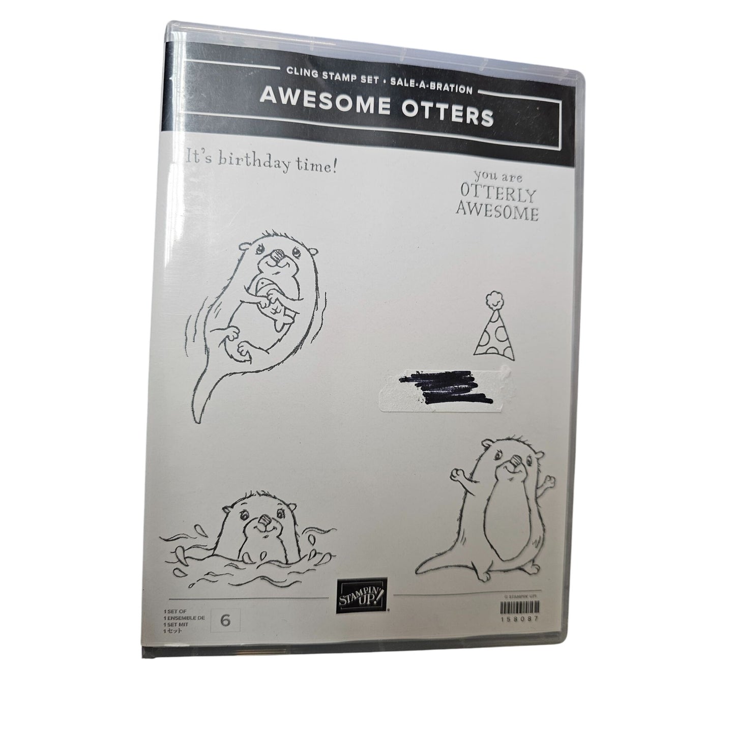 Stampin Up! Awesome Otters