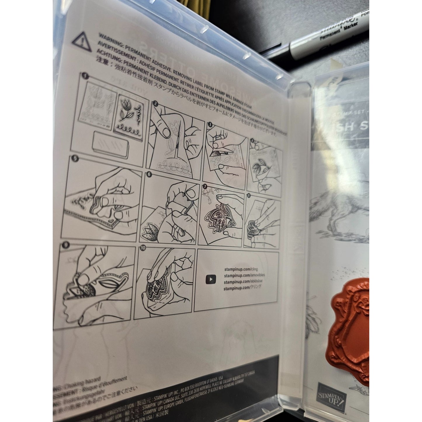 Stampin Up! Awesome Otters