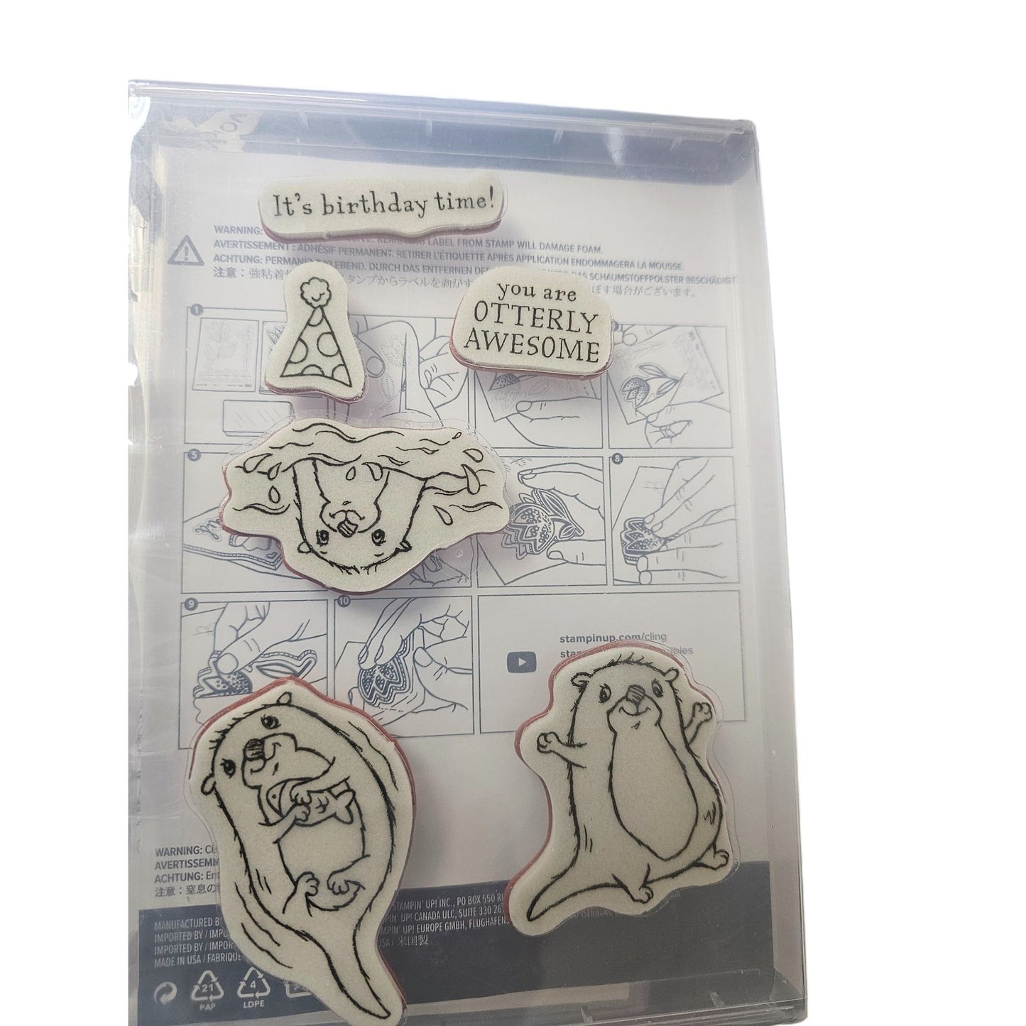 Stampin Up! Awesome Otters