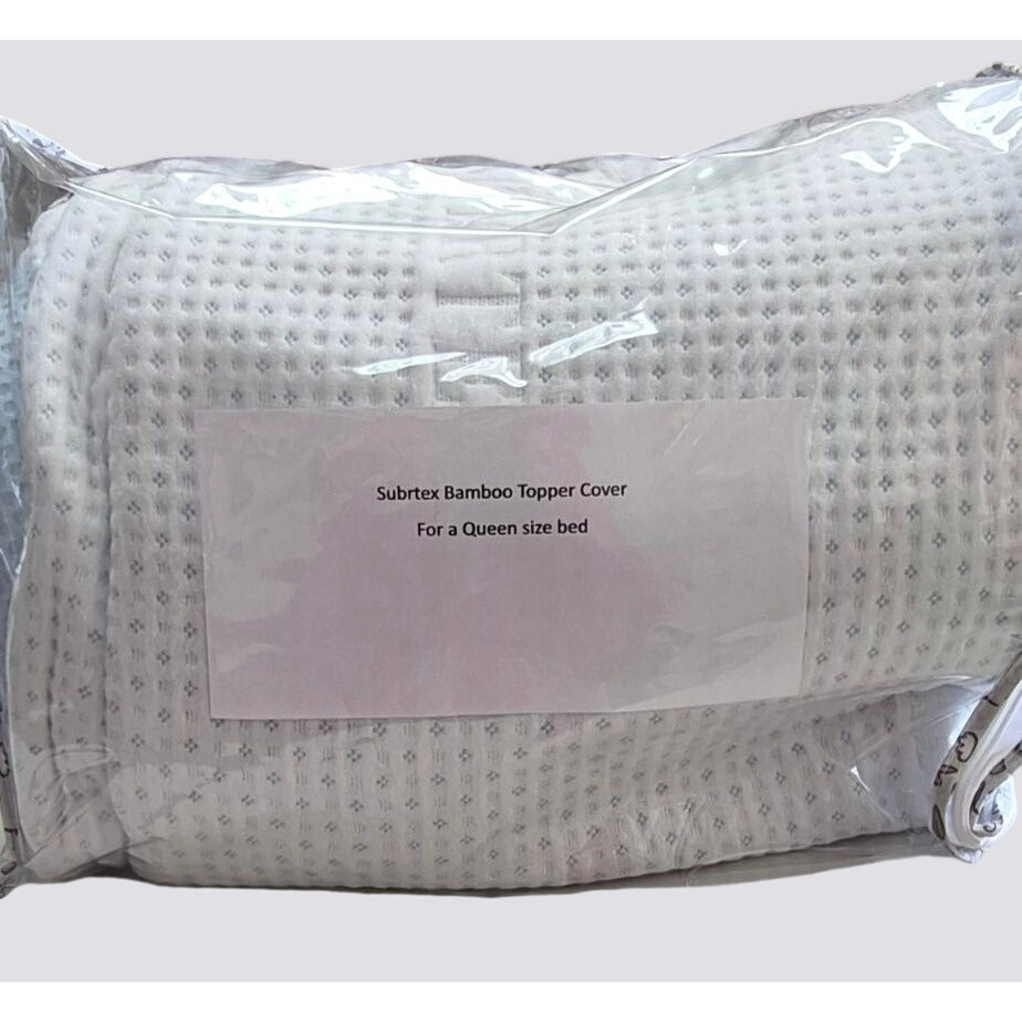 Subrtex 3 Inch Mattress Topper Cover