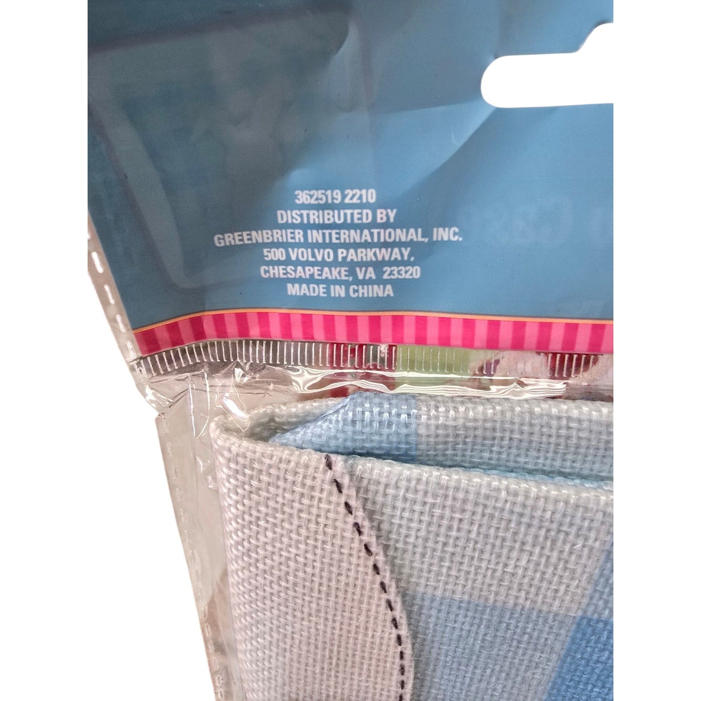 Easter Bunny Blue Gingham Decorative Pillow Case Soft Crafted Home Decor