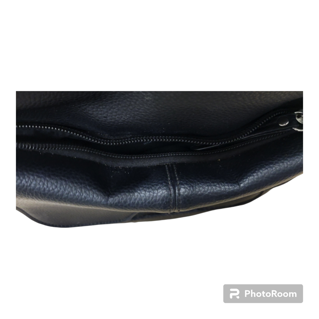 ROSETTI BLACK FAUX LEATHER CROSSBODY PURSE BAG