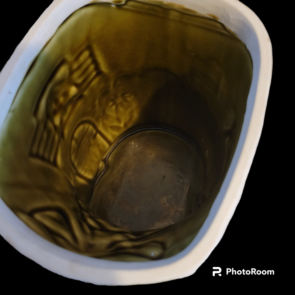 Vintage Cookie Jar Canister Nursery Rhyme Old Woman Who Lived in a Shoe Japan