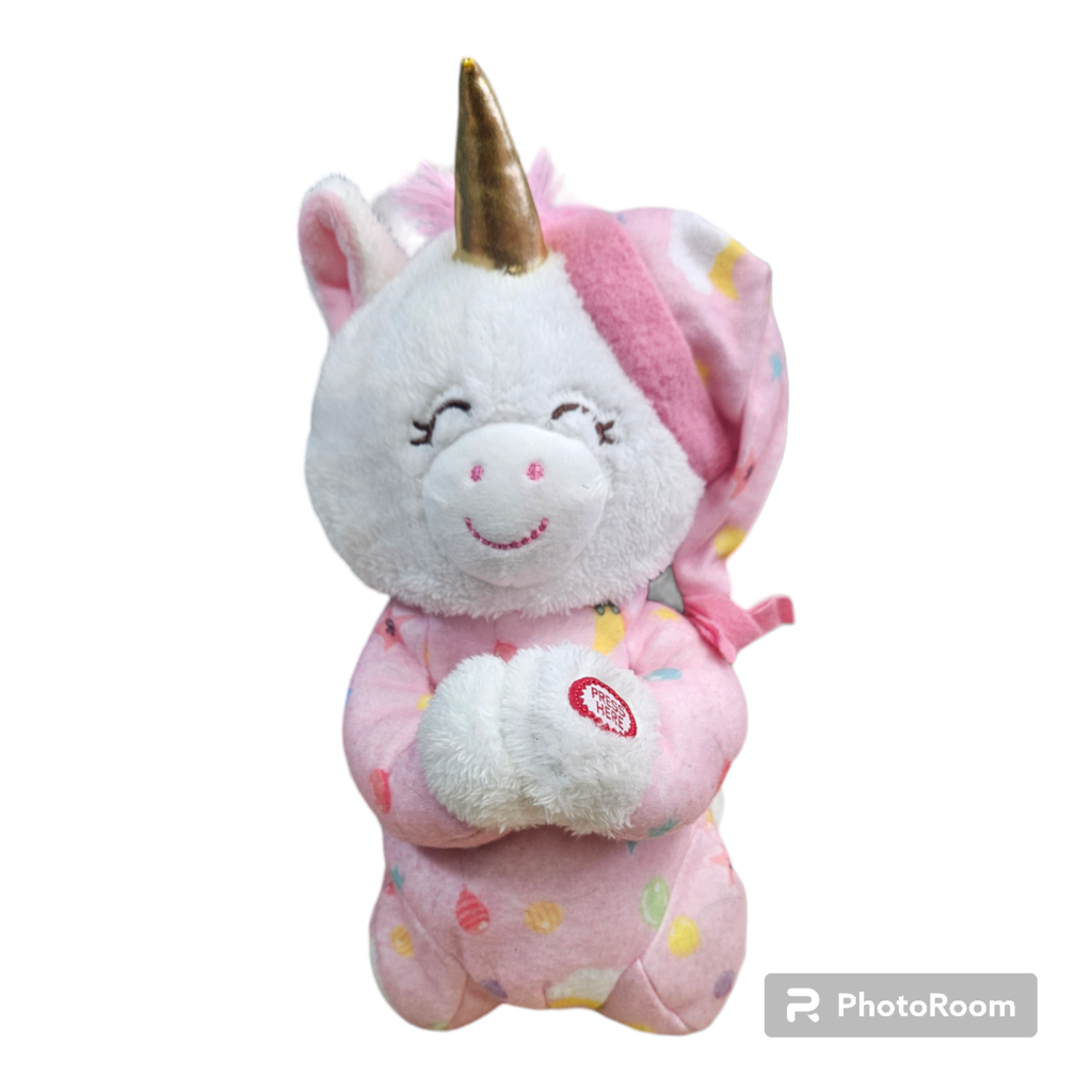 Baby Toys Pink Prayer Unicorn Plush Doll