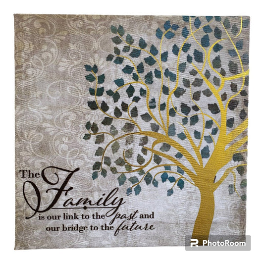 Family is our link to past and Bridge to Future Wall Art