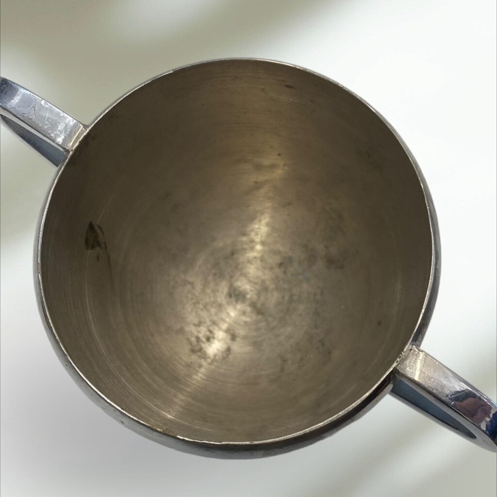 Stainless Steel Sugar Cup with 2 Handles