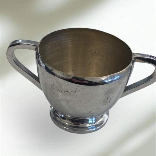 Stainless Steel Sugar Cup with 2 Handles
