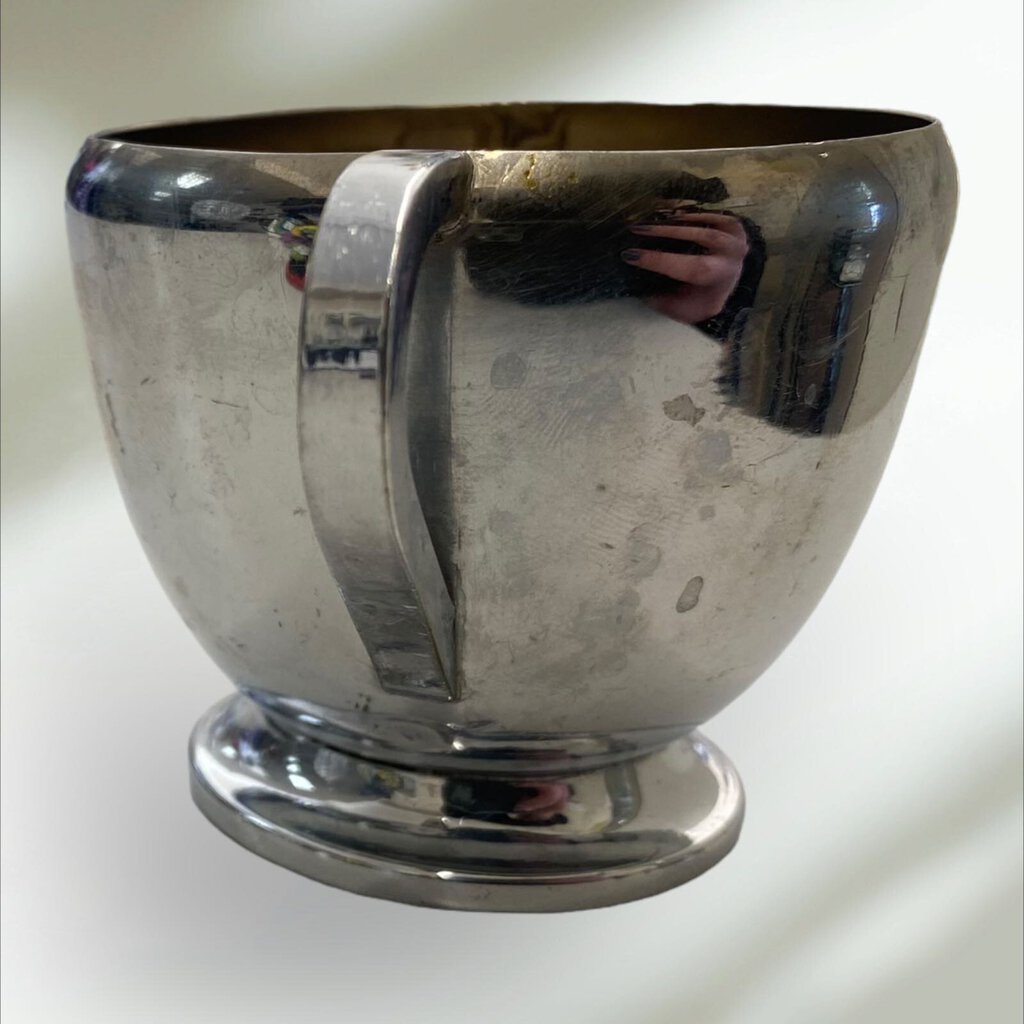 Stainless Steel Sugar Cup with 2 Handles
