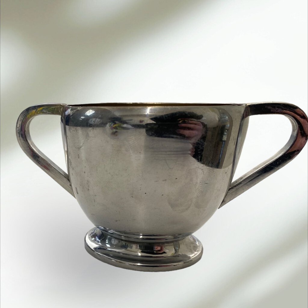Stainless Steel Sugar Cup with 2 Handles