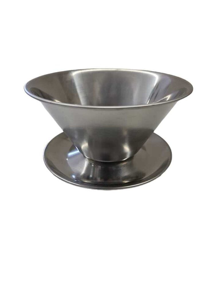 Vintage Denmark Gravy Boat stainless Steel Dish Bowl