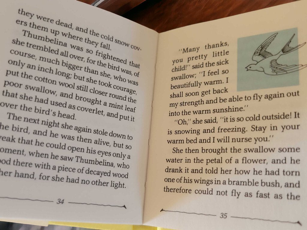 Thumbelina and Other Stories Mini Book Hans Christian Andersen