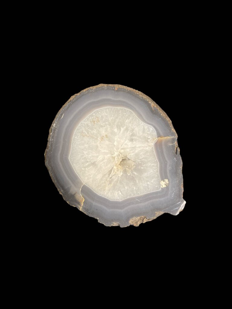 Agate Geode Slice Slab 399g