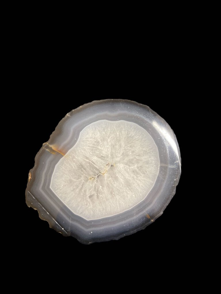 Agate Geode Slice Slab 399g