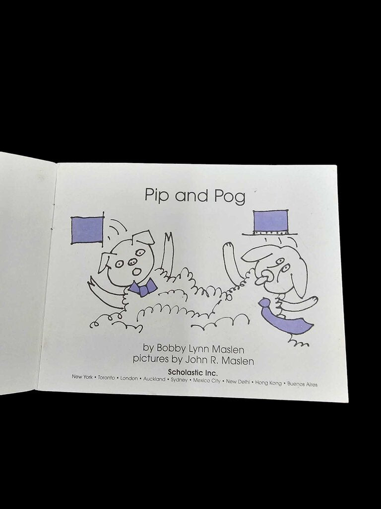 Pip and Pog by Bobby Lynn Maslen Paperback Bob Books Set 2 Book 3