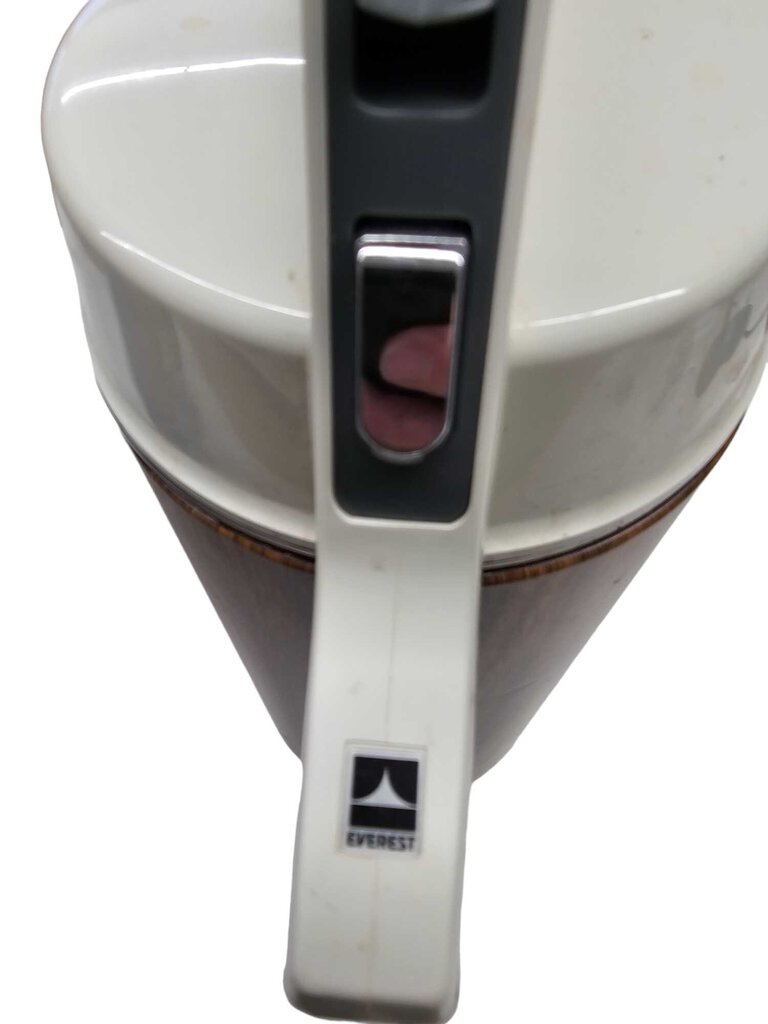 Vintage Everest Vacuum Pump Airpot Coffee Thermos 1.9 Liter Brown