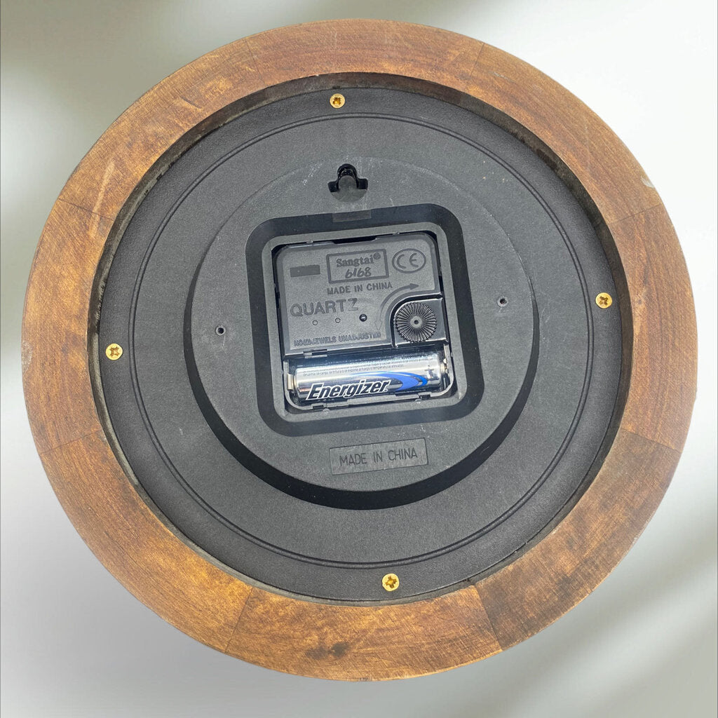 Vintage Sterling & Noble Clock Company 9" Clock