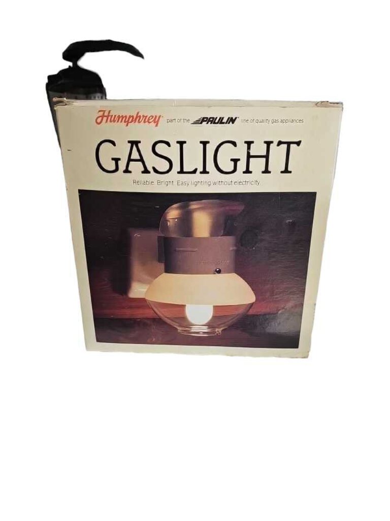 Vintage Humphrey Gas Light Paulin Line White