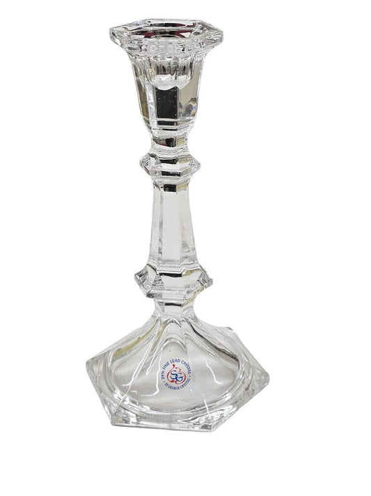 St. George Crystal 24% Fine Lead Crystal Candle Stick Holder