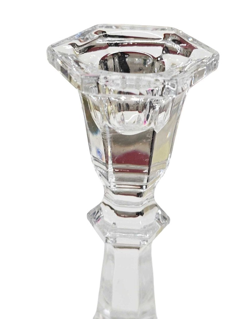 St. George Crystal 24% Fine Lead Crystal Candle Stick Holder