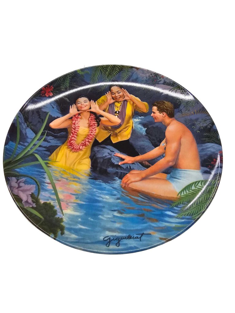 South Pacific "Happy Talk" Collectors Plate! 1987