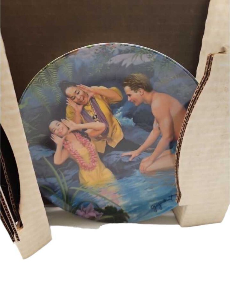 South Pacific "Happy Talk" Collectors Plate! 1987