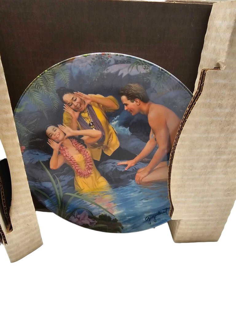 South Pacific "Happy Talk" Collectors Plate! 1987