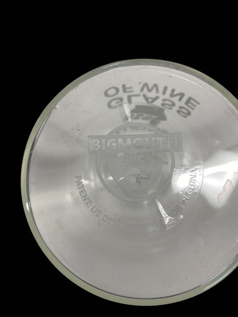 Big Mouth Wine Bottle Glass- I Only Have Time for 1 Glass of Wine