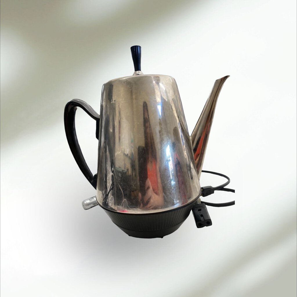 Vintage Sunbeam Coffeemaster Percolator Coffeemaker 12 Cup Pot