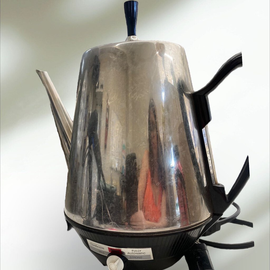 Vintage Sunbeam Coffeemaster Percolator Coffeemaker 12 Cup Pot