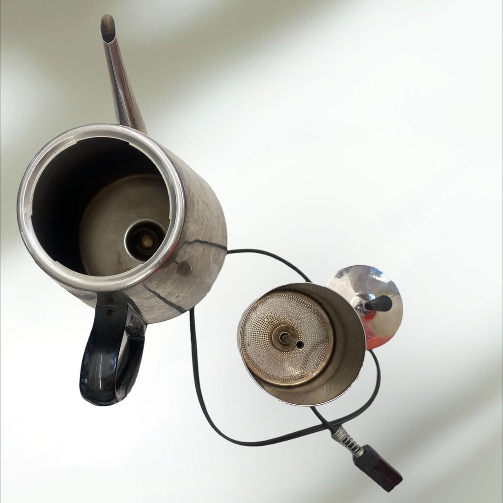 Vintage Sunbeam Coffeemaster Percolator Coffeemaker 12 Cup Pot