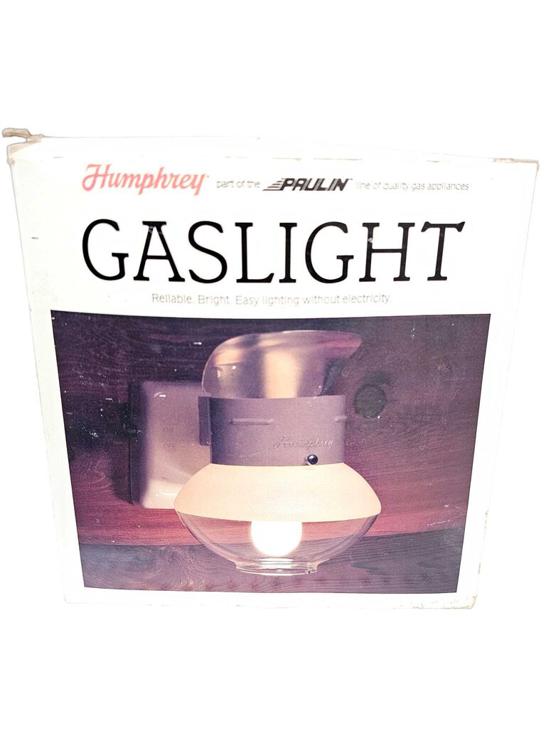 Vintage Humphrey Paulin Gas Light Lantern New in Box