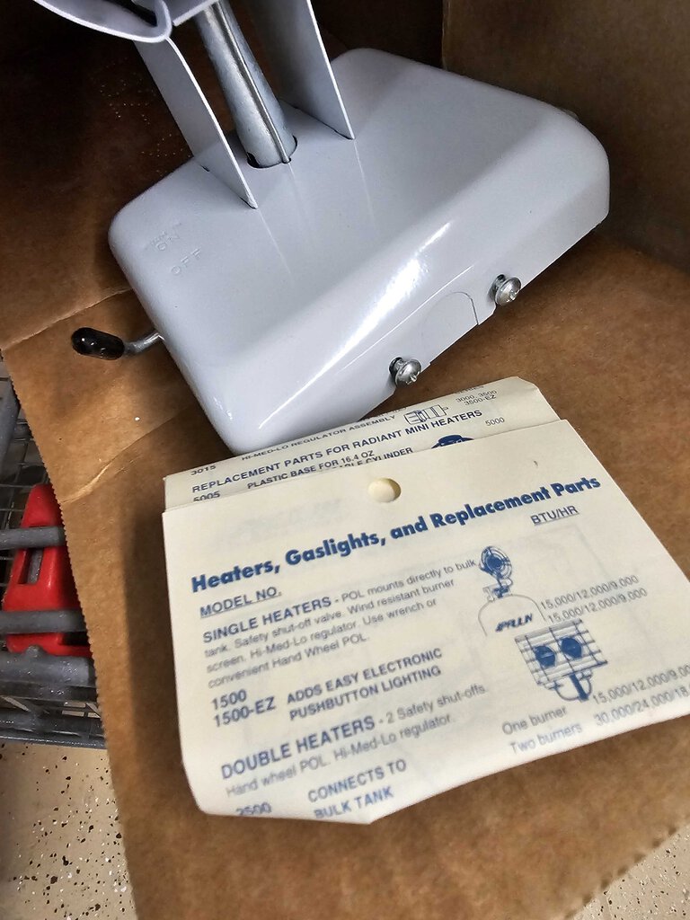 Vintage Humphrey Paulin Gas Light Lantern New in Box