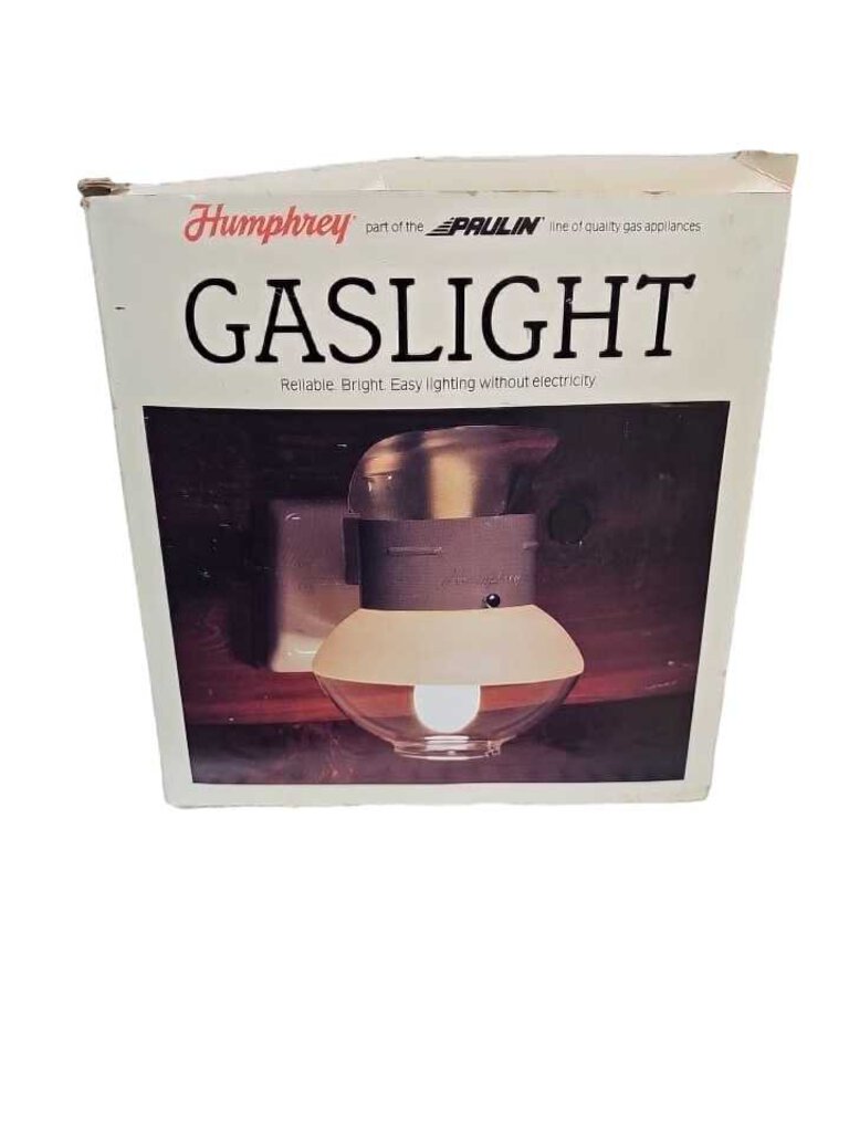 Vintage Humphrey Paulin Gas Light Lantern New in Box