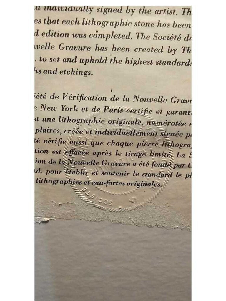 ARTIST Signed GIUSEPPE VERSO sunset bay boats Cabin Decor Certified