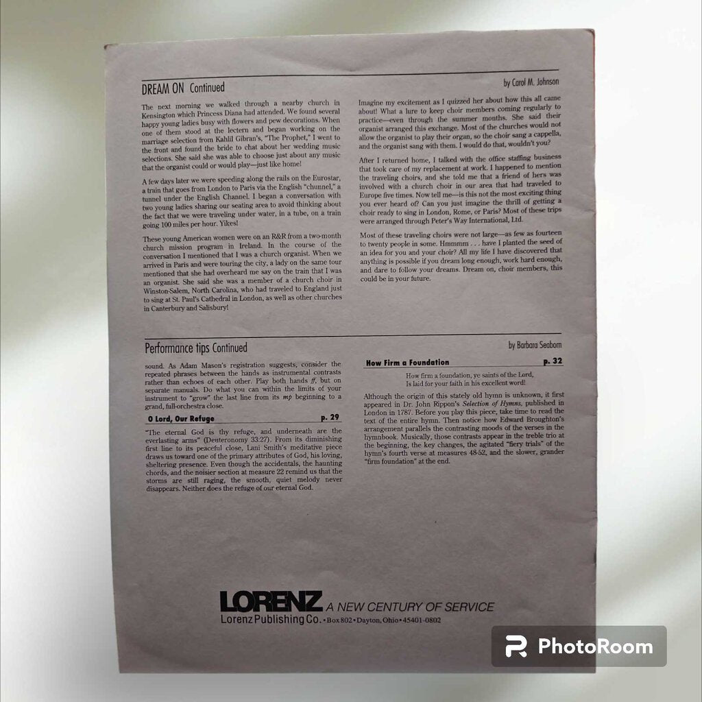 The Organist Vol. 104, No. 4