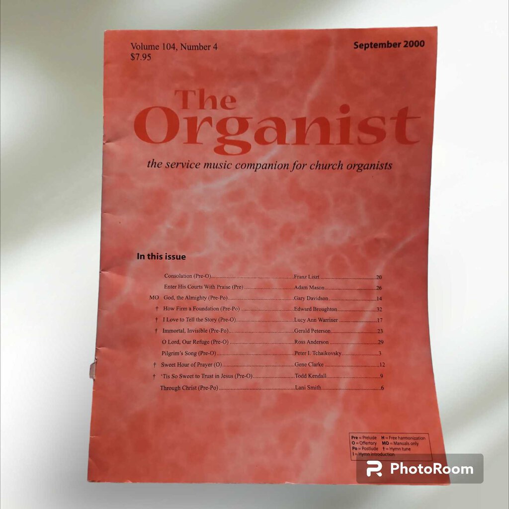 The Organist Vol. 104, No. 4