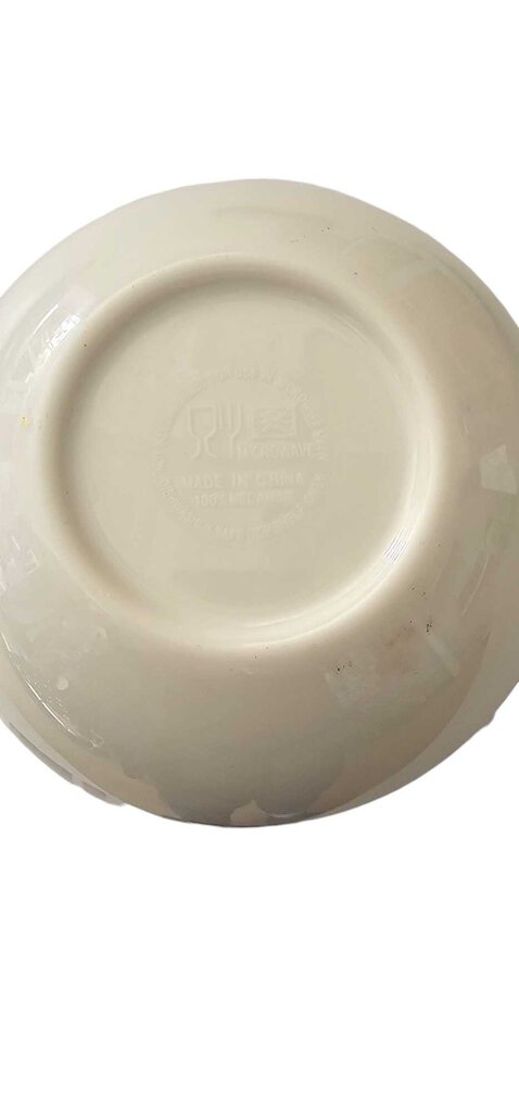 Set 3 vintage Melmac Plastic Striped Bowls Large 6" x 3.5"